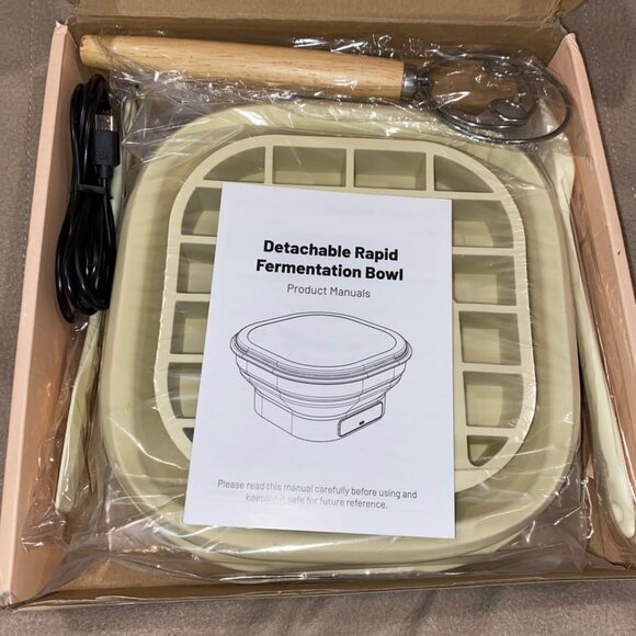 Thermostatic Bread Bowl/Proofer NWOT - Great for sourdough, yogurt, and cheese - Picture 4 of 10